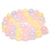 Fukuenkaku Natural Power Stones/Beads, Jade/Cherry/Pink, 0.2 inch (6 mm), 1