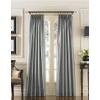 Curtainworks Marquee Faux Silk Pinch Pleat Curtain Panel, 30 by