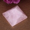 Energy Statue Pink Ancient Egypt Rose Quartz Pyramid, Crystal Pyramid,