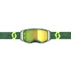 Scott Prospect Chrome Green/Yellow Motocross Goggles (Green/Yellow, One Size)