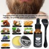 Set 15 Accesorios Barba Y Aseo Masculino Todo En Uno
