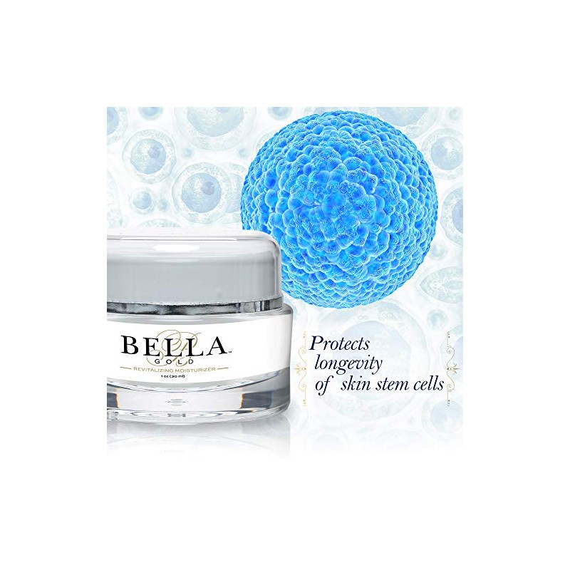 Bella Gold Revitalizing Moisturizer-Breakthrough Formula To Boost Collagen and Elastin.
