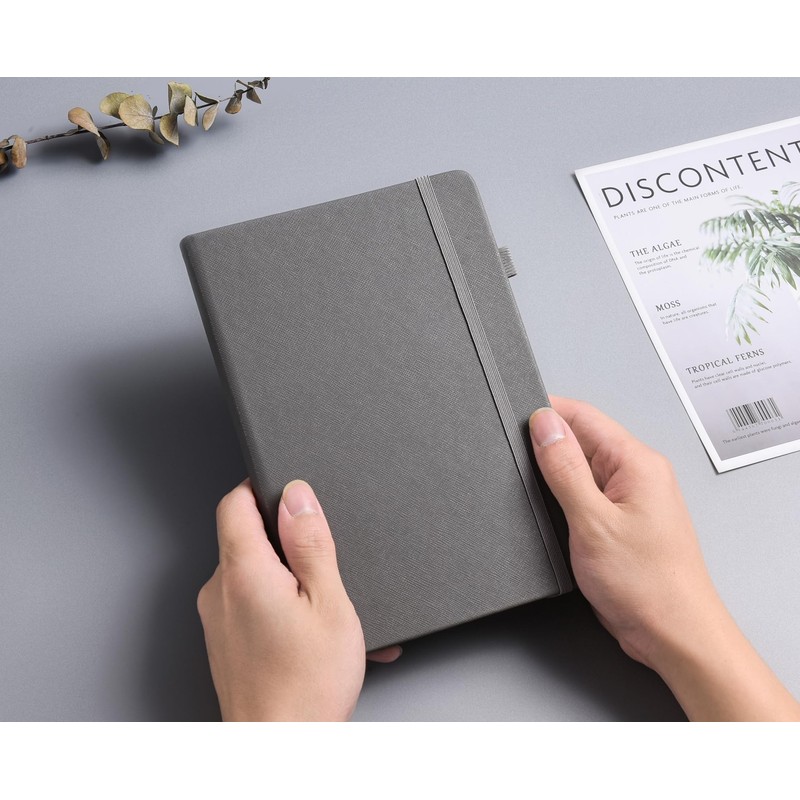 Bullet Dotted Journal - A5 Dotted Notebook, 140GSM Thick Paper,