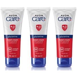 Avon Care Glycerine Hand Cream 75ml - Pack of 3 - by Ultimate Things