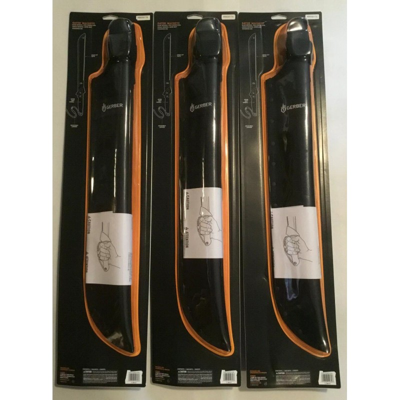 Gerber 3 - Gerber Gator Machete Dual Blade & Sheath