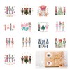 Christmas Nutcracker Stickers Cute Nutcracker King Soldier Merry Christmas Tree