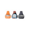Low Profile Leather Tape Measure Holder with Belt Clip (Dark