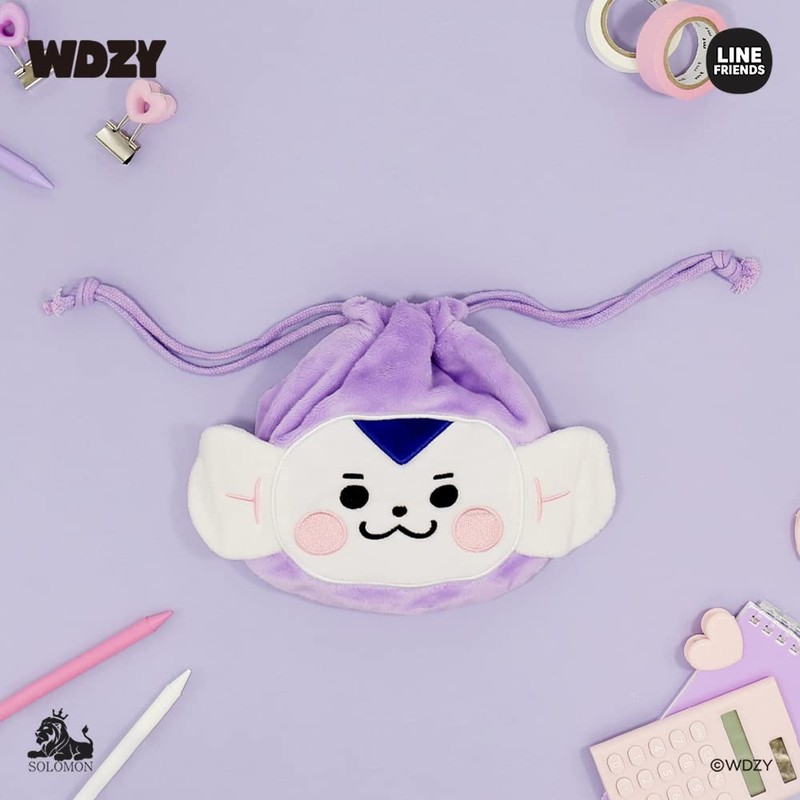 Solomon Shoji WDZY Face Pouch, FACE POUCH (TUK) WDZY-WFP-TK Multicolor