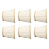 6PCS Set Small Lamp Shade Modern Style Cloth Clip On