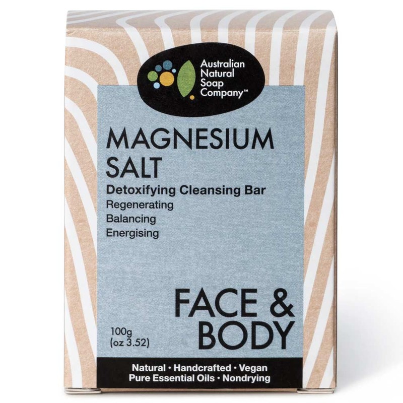 Australian Natural Soap Company Face & Body Bar - Magnesium