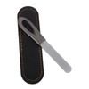 Baluue Double-sided Fingernail File Set Non-slip Handle Mini Nail Shaper