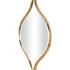 Deco 79 Metal Room Wall Mirror Slim Stacked Chain 6