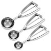 Fayomir Cookie Scoop Set - Small/1 Tbsp, Medium/2 Tbsp, Large/3