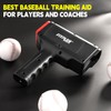 FITPLAY Baseball Radar Gun with Tripod, LED+LCD Large Display,Handheld Or