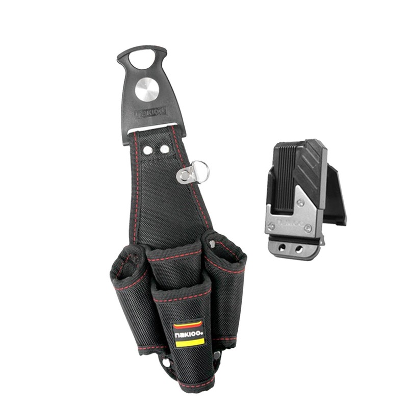 Colcolo Tool Belt Open Tool Pouch Rotatable Oxford Cloth Electrician