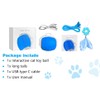 LEUCITE Interactive Cat Toys: Agile Moving Ball with Elastic Mesh