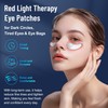 Eye Pods Red Light Therapy Patches, Portable Massager for Under-Eye