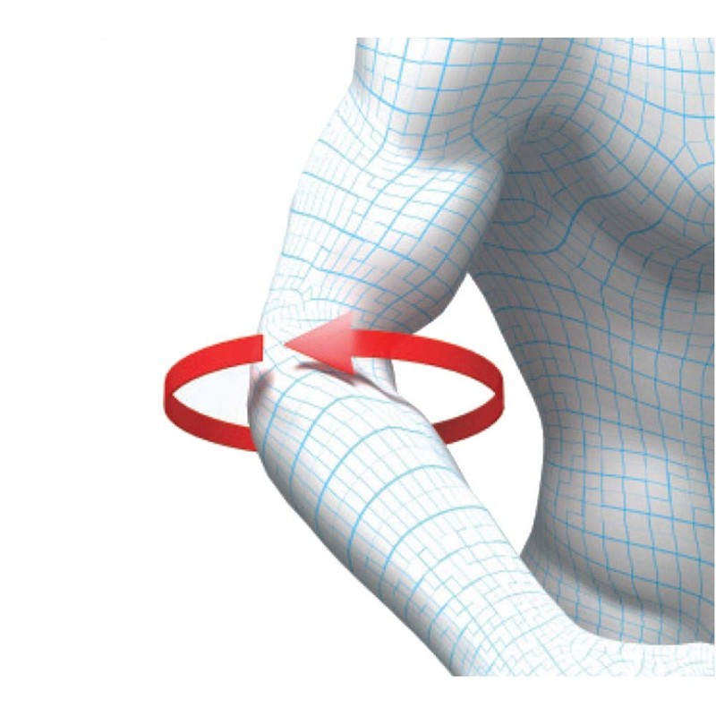 Elbow support for ulnar gutter syndrome XS