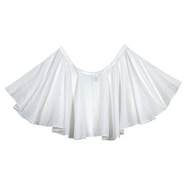 Comair Crash 3040202 Hairdressing Cape Short 85 x 85 cm White