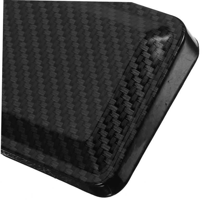 CHILDWEET Carbon Fiber Car Valve Cover Engine Spark Plug Protector