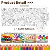 AFYHH Easter Crafts for Kids Easter Colouring Tablecloth 183x76cm Easter