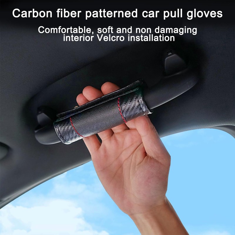 TSUGAMI 2PCS Car Inside Door Handle Protector, Anti-Scratch Vehicle Door