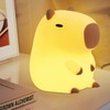 YuanDian Capybara Night Light - Adorable Silicone Lamp for Kids,