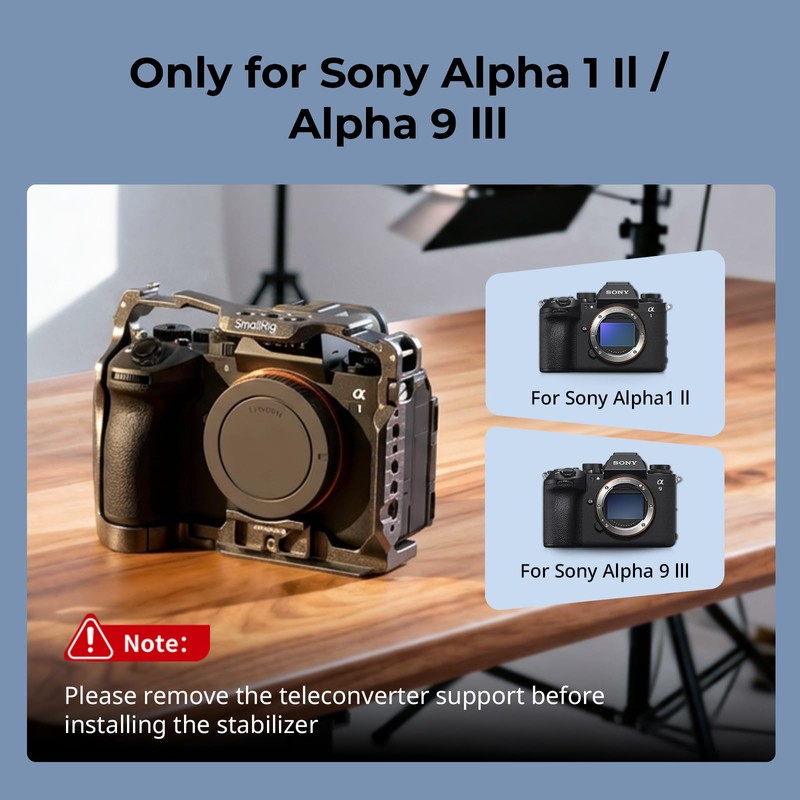 SmallRig Normal Cage for Sony Alpha 1 II/Alpha 9 III,
