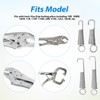 24pcs Vise Grip Spring Clamp, Carbon Steel Replacement Springs for