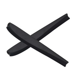 PapaViva Replacement Nose Pads and Ear Socks for Oakley Commit SQ OO9086, Black Kits