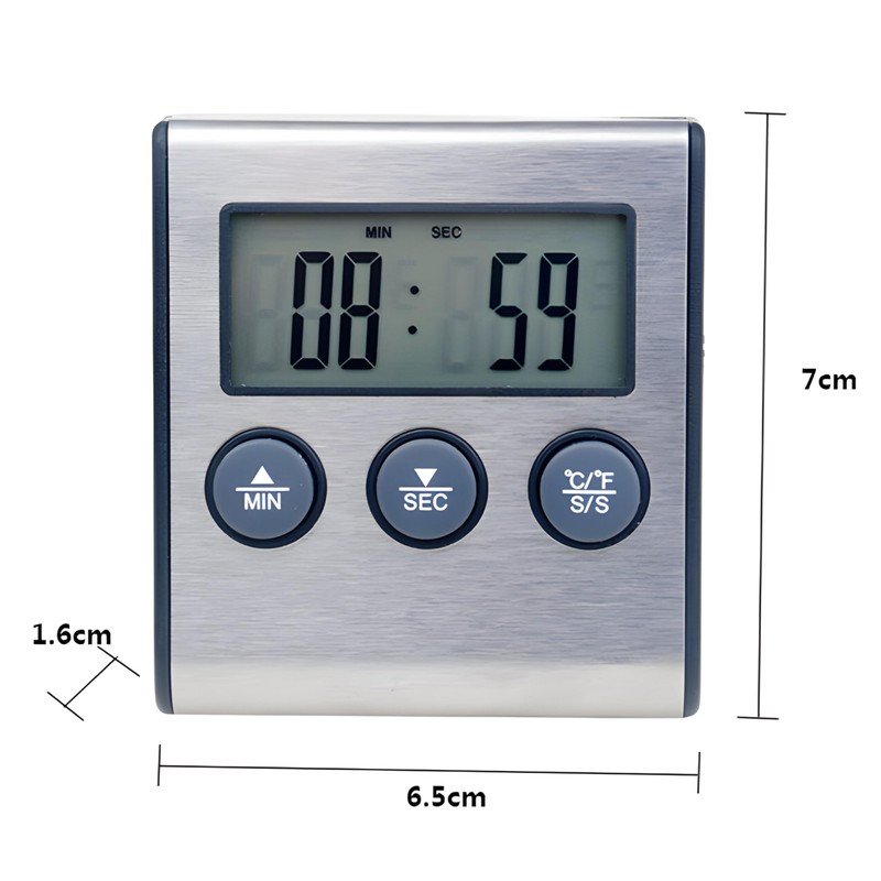 Retoo Digital Grill Thermometer Roasting Thermometer Meat Thermometer Temperature Range