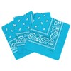 Laciteinterdite Set of 3 Paisley Bandanas for Men and Women,