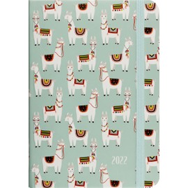 2022 Llamas Weekly Planner (16-Month Engagement Calendar)
