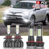 CHUSYYRAY For Toyota RAV4 2016-2018 9012+H16 Headlight high + Fog