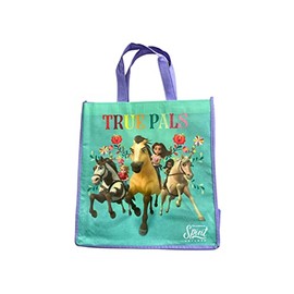 Legacy Licensing Partners Spirit Untamed Horse Cartoon Show Large Reusable Tote Bag