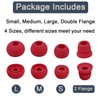 Replacement Eartips Compatible with Powerbeats 3 Powerbeats 2/1, 4 Pairs