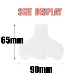 100PCS Disposable Non Woven Cotton Nose Patches Compressed Strips T Zone Mask Toner Pads for Blackhead Removal Spa and Skin Care
