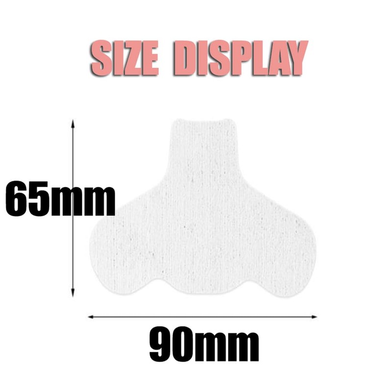 100PCS Disposable Non Woven Cotton Nose Patches Compressed Strips T