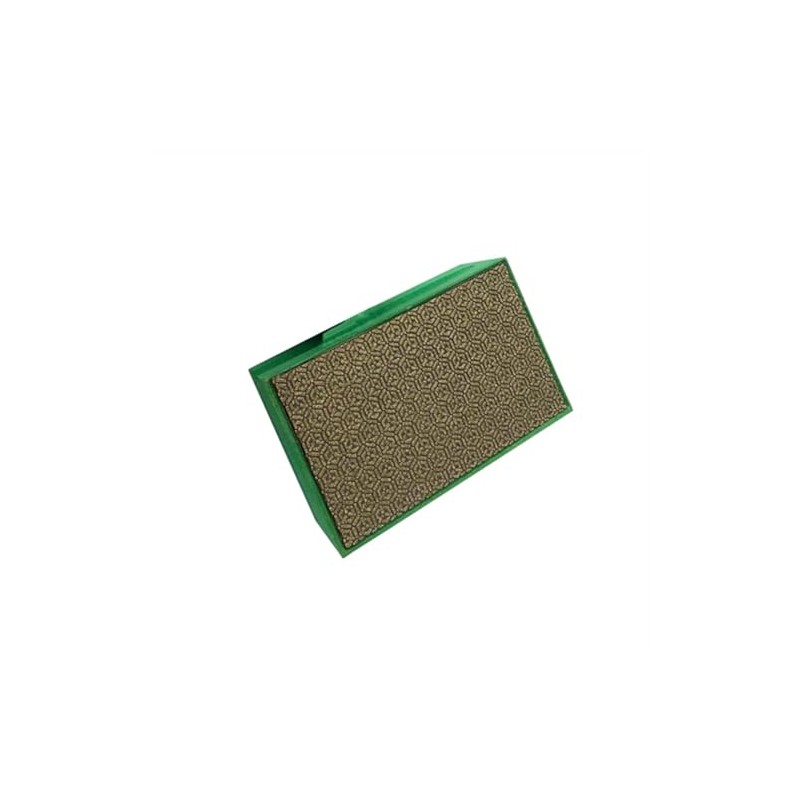 Electroplated Diamond Sanding Blocks Arc Shape Back Polishing Grinding Hand