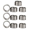 10Pcs Washer Spacer 15mm OD 12mm ID Stainless Steel Hardware