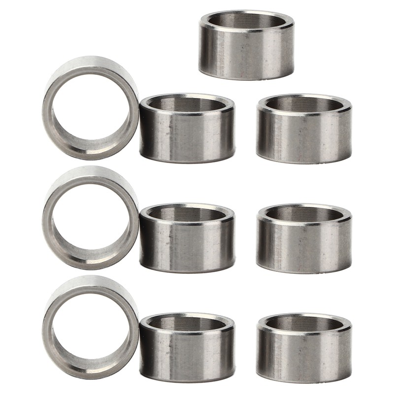 10Pcs Washer Spacer 15mm OD 12mm ID Stainless Steel Hardware