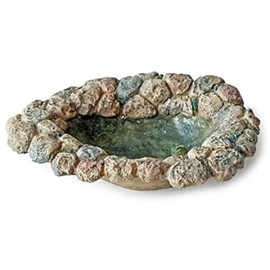 Marshall Home MG18 Fairy Gardening Miniature Statuary Small Pond, 5"