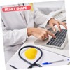 Healeved 4Pcs Heart Shaped Hand Exercise Balls for Elderly Durable
