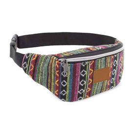 Women's Printed Toiletry Bag with Zip, Cosmetic Bag, Youth Travel Makeup Bag, Fanny Pack, 30x11x6 cm, Toiletry Bag