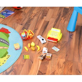 Playtastic Merchant Shop: 25 Piece Kids Grocery Shop Set, POS System, LED Light & Sound (Toy Kids Shop Set, Toy Shop Sets, Gift Ideas)