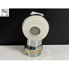 Tachi Salon SPA Shampoo Bowl Basin Sink Sprayer Head Replacement Part Pedicure Chair Shower Head Metal With Flow Control Button CUPC Certified