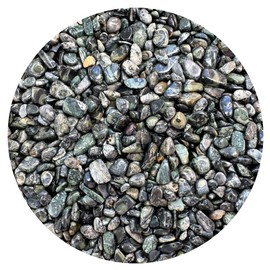 GAF TREASURES Wholesale Natural Semi Tumbled Kambaba Jasper Gemstone Chips, Crushed Mini Crystals, Undrilled Crystal Chips (Kambaba Jasper, 0.25 Pound)