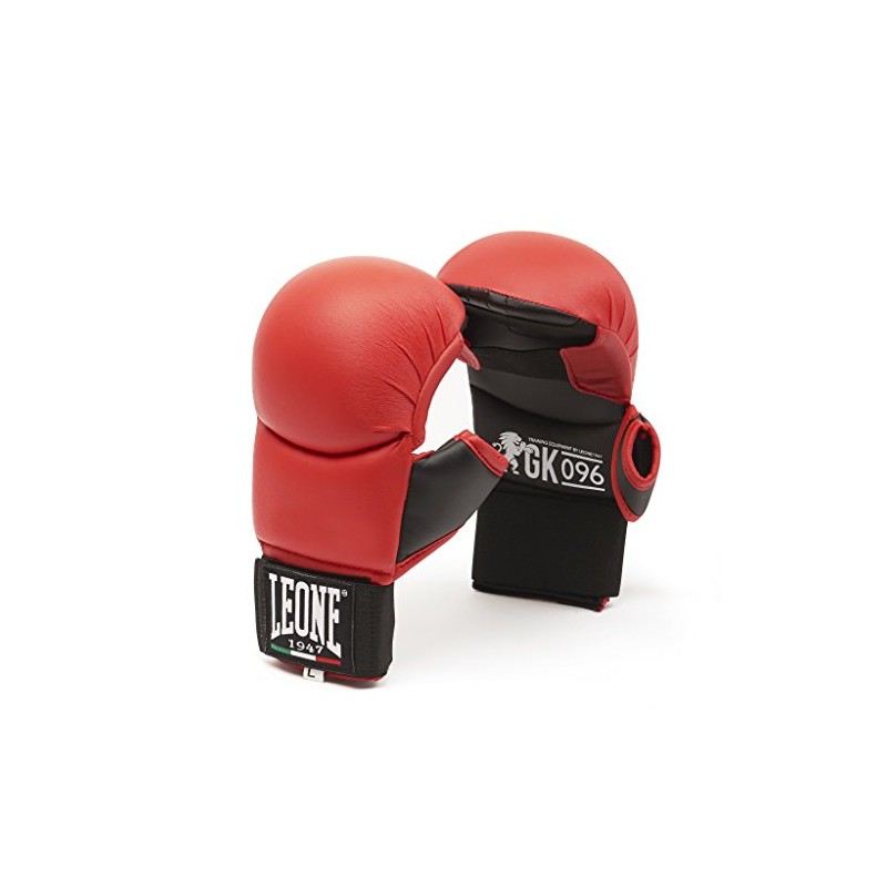 LEONE 1947 gk096, fit-karate Unisex Adult Gloves, unisex adult, GK096,