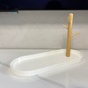 BUYSK Key Tray for Entryway Table, Catchall Tray Organizer with