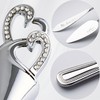VARLKA - Juego de cuchillos para tartas de boda, copas
